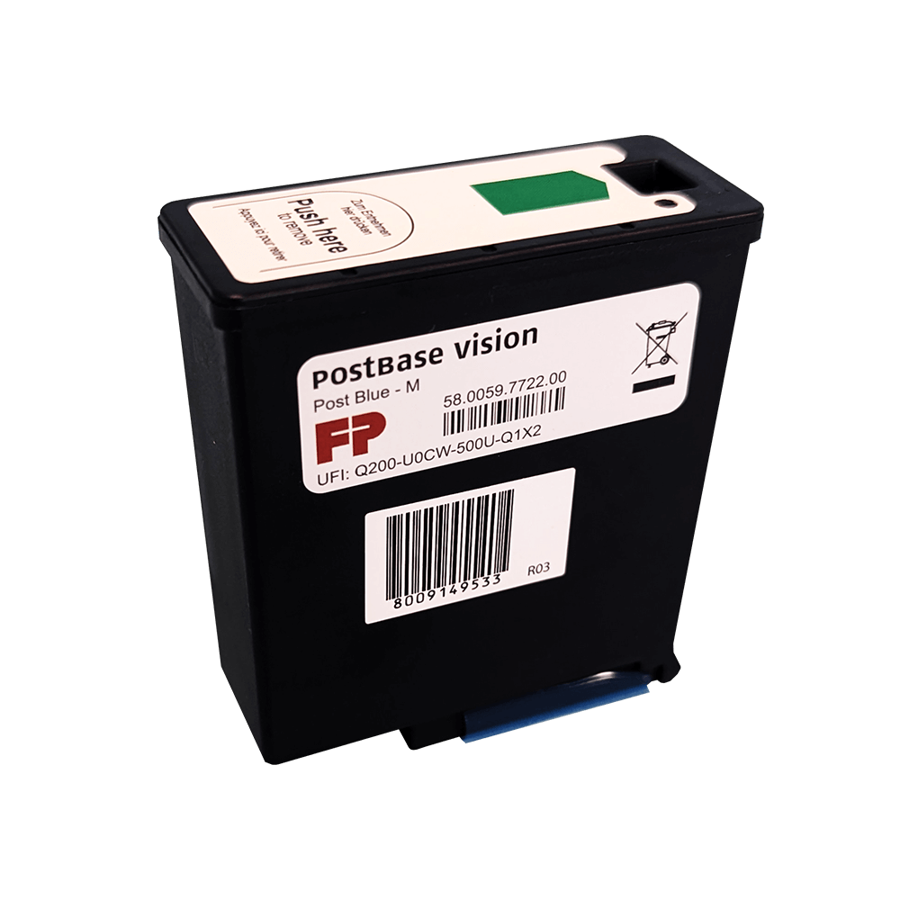 FP Mailing Postbase Vision Series Ink - Genuine Original Mailmark Ink Cartridge (40ml Version)