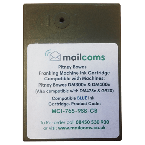 Pitney Bowes DM300M Ink & DM400M Ink - Compatible Blue Ink Cartridge