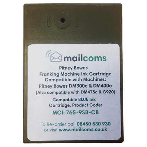 Pitney Bowes DM300M Ink & DM400M Ink - Compatible Blue Ink Cartridge